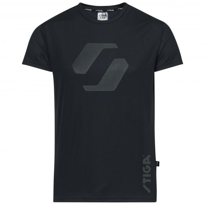 STIGA T-shirt Zwart - Astra Padel